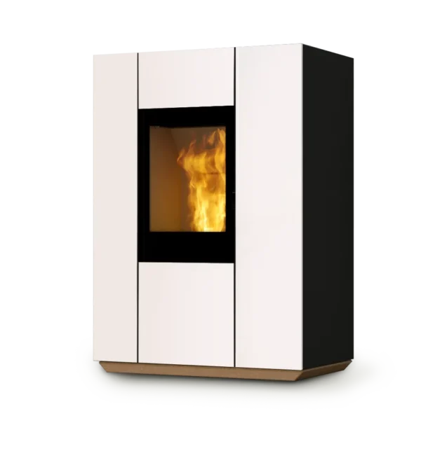Poêles à pellet nobis A9_Unica_sc_bco